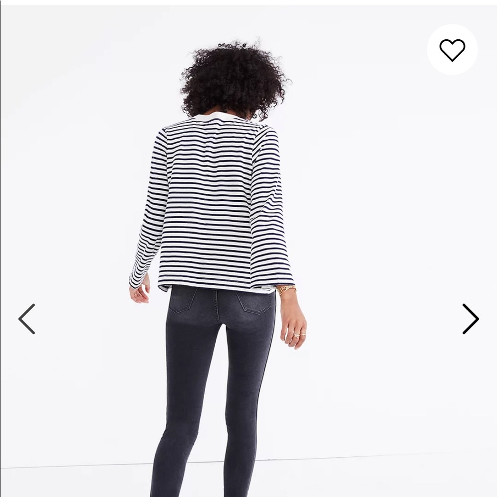 Madewell | Rivet & Thread Bell-Sleeve Tee | S - Picture 8 of 8